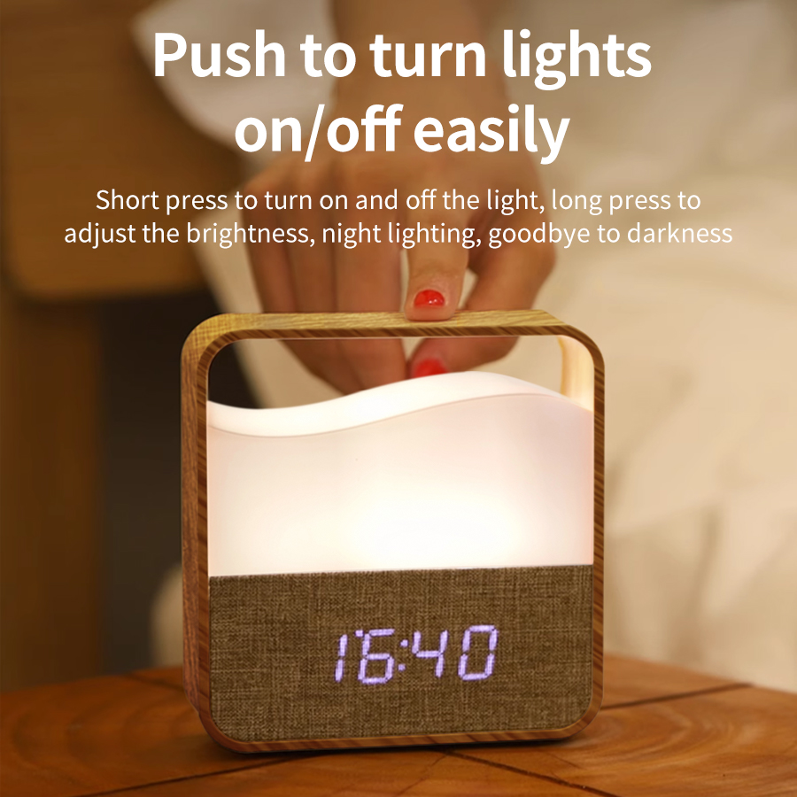 ไฟ LED กลางคืนพร้อมนาฬิกา นาฬิ - Desk Lamp บทวิจารณ์และราคา