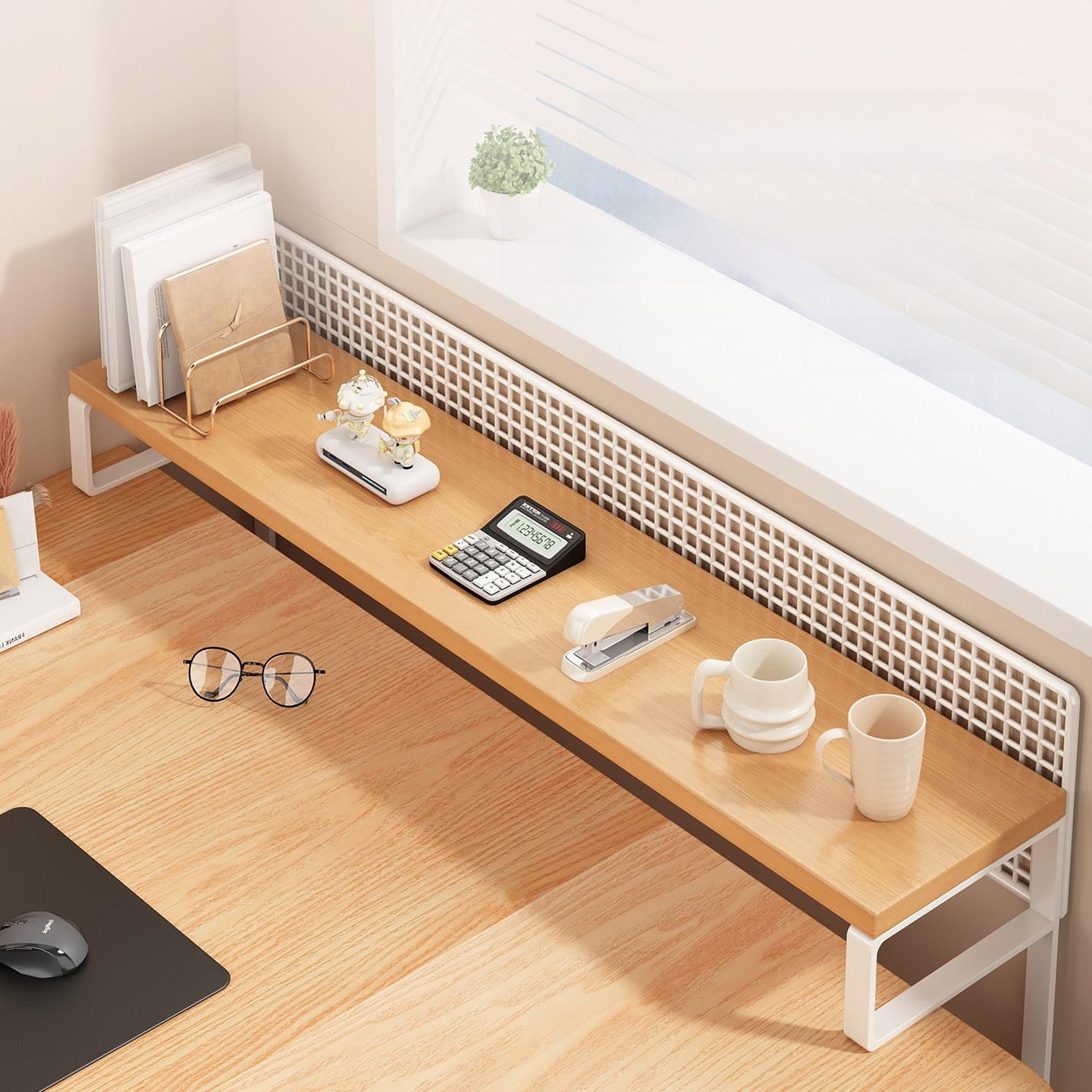 โต๊ะทำงานแบบเรียบง่าย พร้อมโคร - Office Furniture Brands บทวิจารณ์และราคา