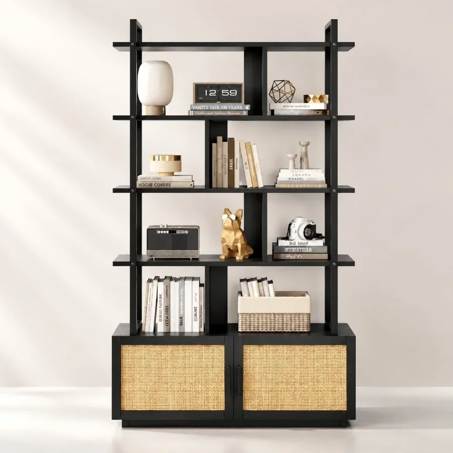 ชั้นวางหนังสือหวาย 5 ชั้น พร้อ - Bookshelf บทวิจารณ์และราคา