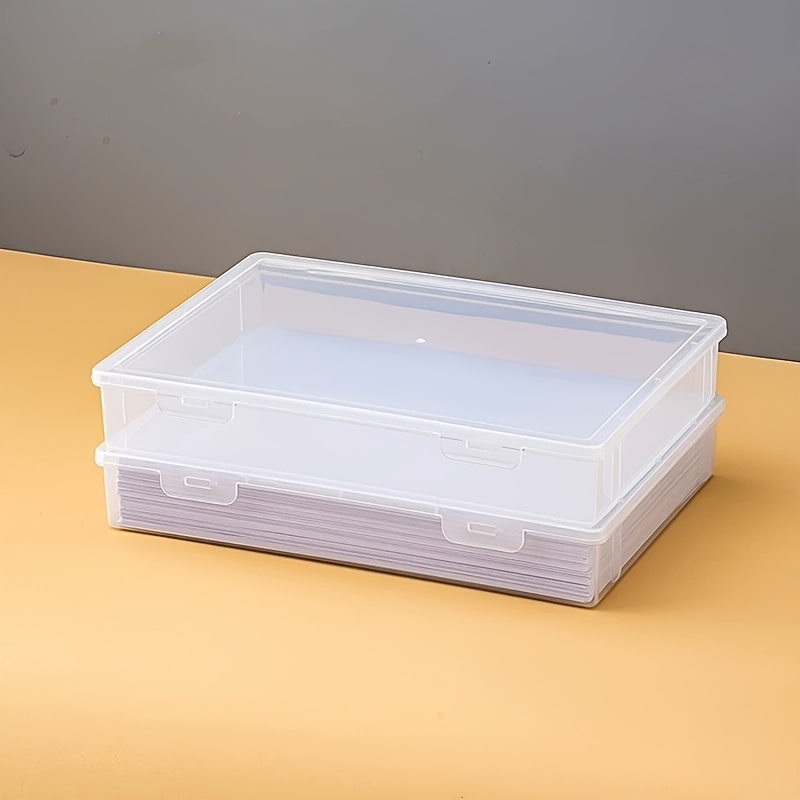 กล่องเก็บเอกสารแบบใส 1 ชิ้น สา - File Cabinet บทวิจารณ์และราคา