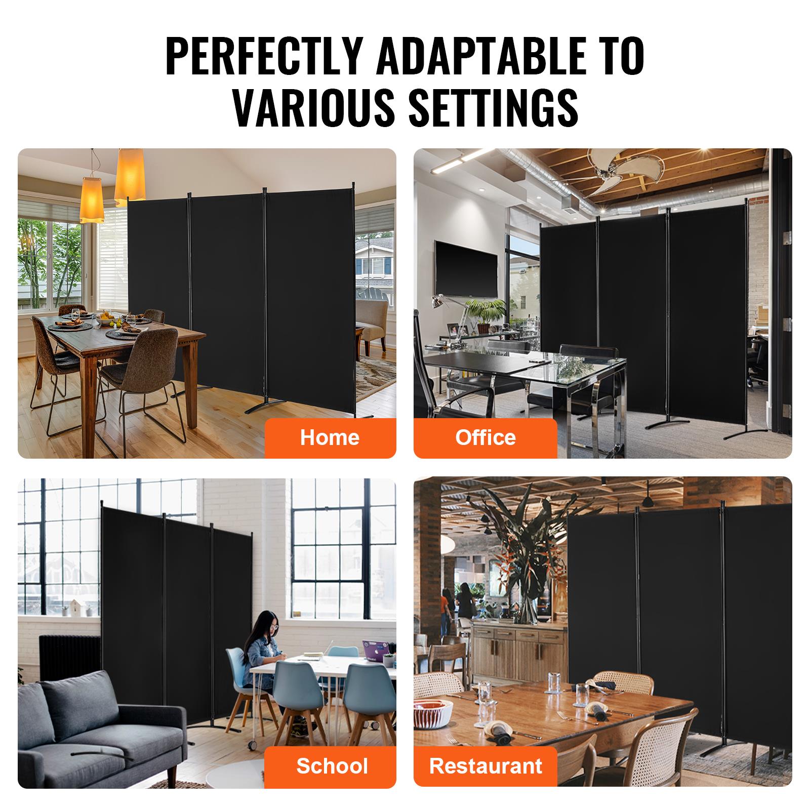 ฉากกั้นห้องแบบพับได้ 3 แผง ฉาก - Partition Screen Divider บทวิจารณ์และราคา