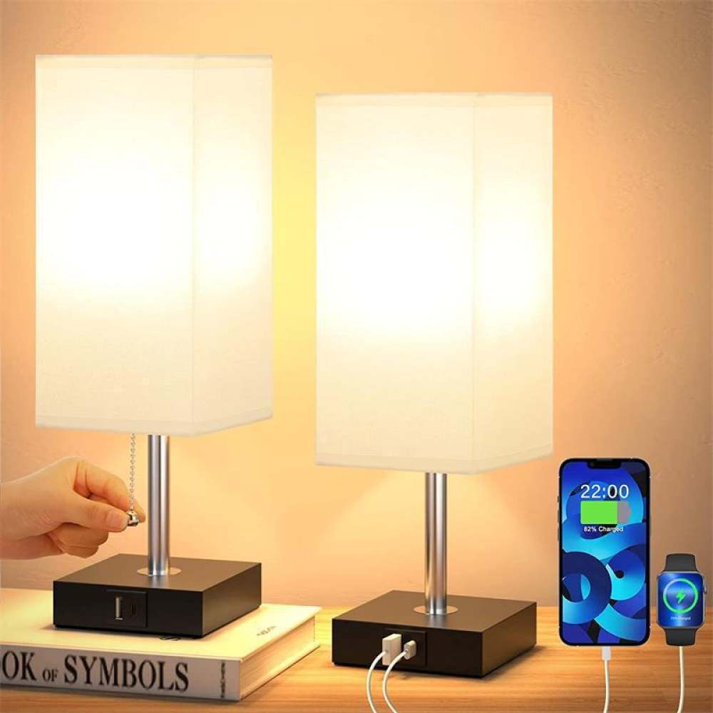 โคมไฟตั้งโต๊ะผ้าทันสมัย ปรับคว - Desk Lamp บทวิจารณ์และราคา