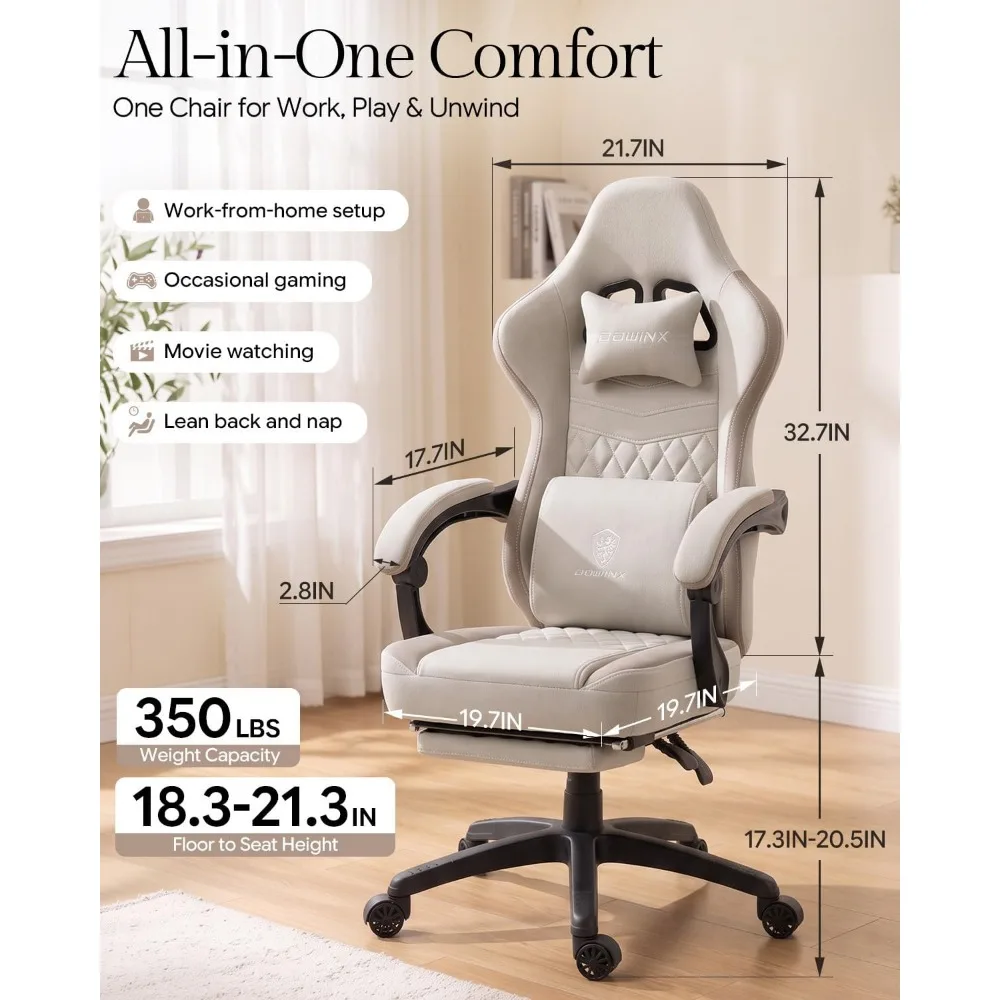 เก้าอี้เกมที่ทำจากผ้าระบายอากา - Office Chair Cushion บทวิจารณ์และราคา