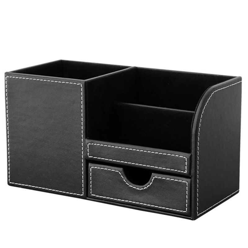 1 ชิ้น หนัง PU อเนกประสงค์ กล่ - Desk Organizer บทวิจารณ์และราคา