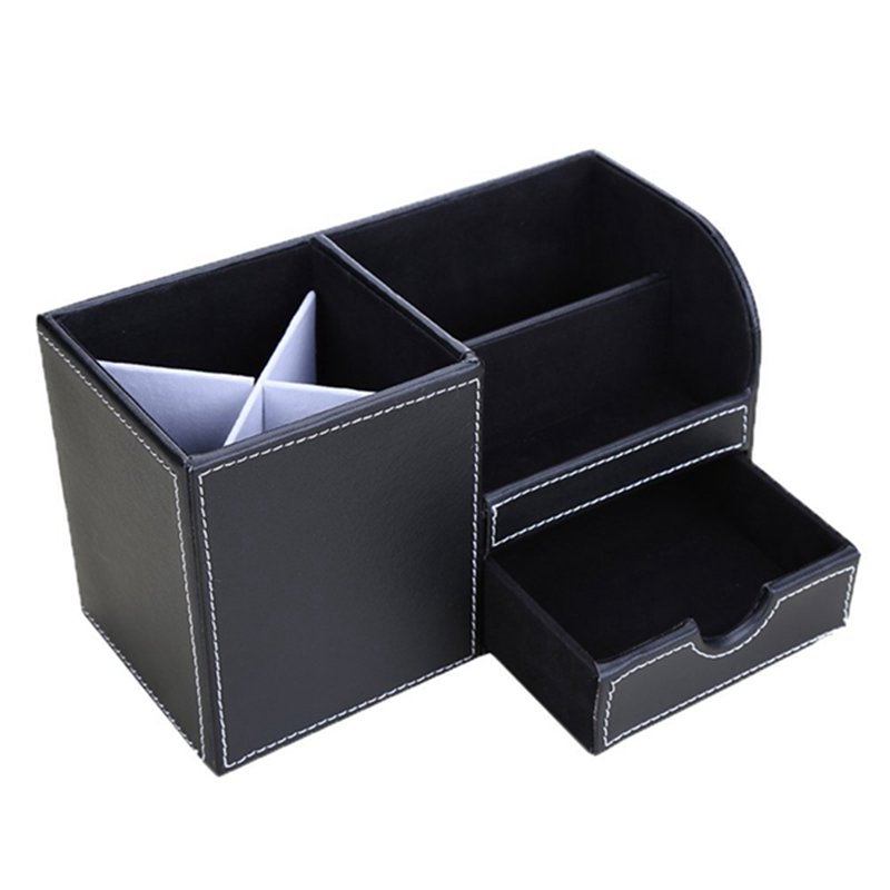 1 ชิ้น หนัง PU อเนกประสงค์ กล่ - Desk Organizer บทวิจารณ์และราคา